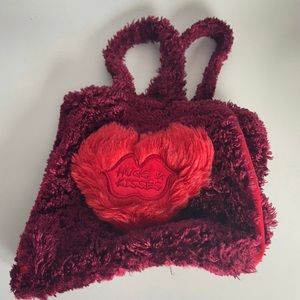 Fuzzy Hugs and Kisses Purse